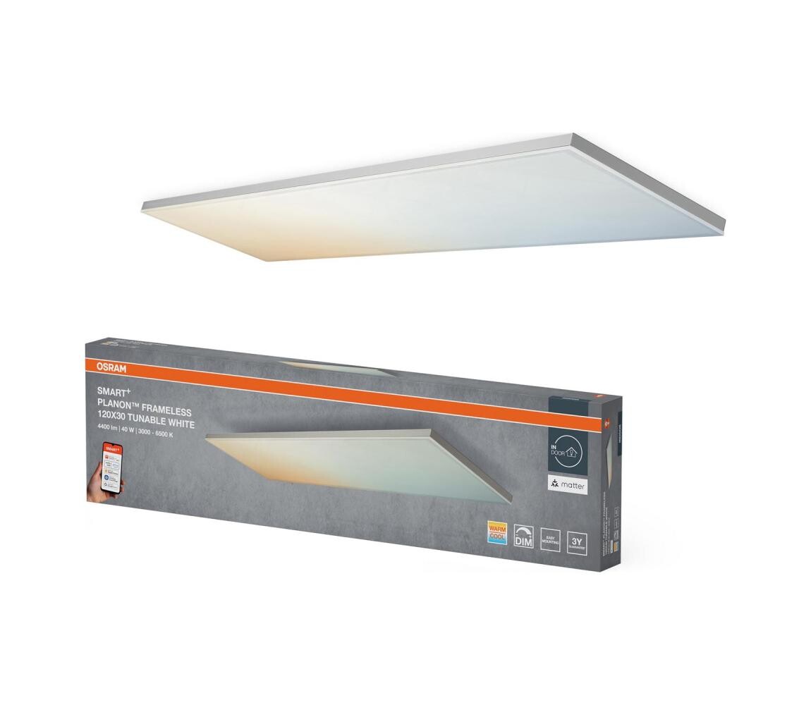 Osram - LED Stmívatelné stropní svítidlo SMART+ FRAMELESS LED/40W/230V Wi-Fi 4099854471179