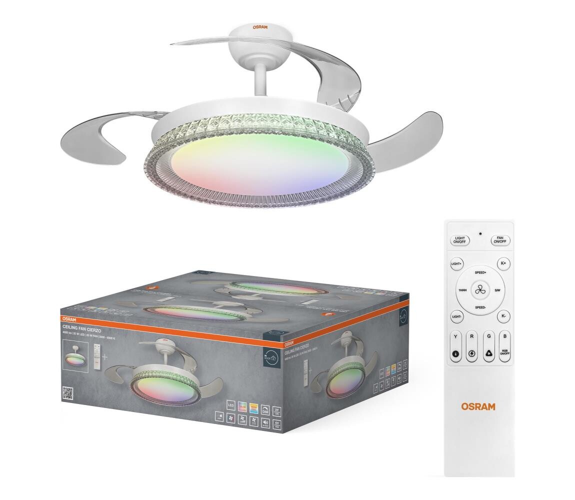 Osram - LED RGB Stmív. sv. s látorem CIERZO LED/35W/230V 3000-6500K + DO 4058075857872