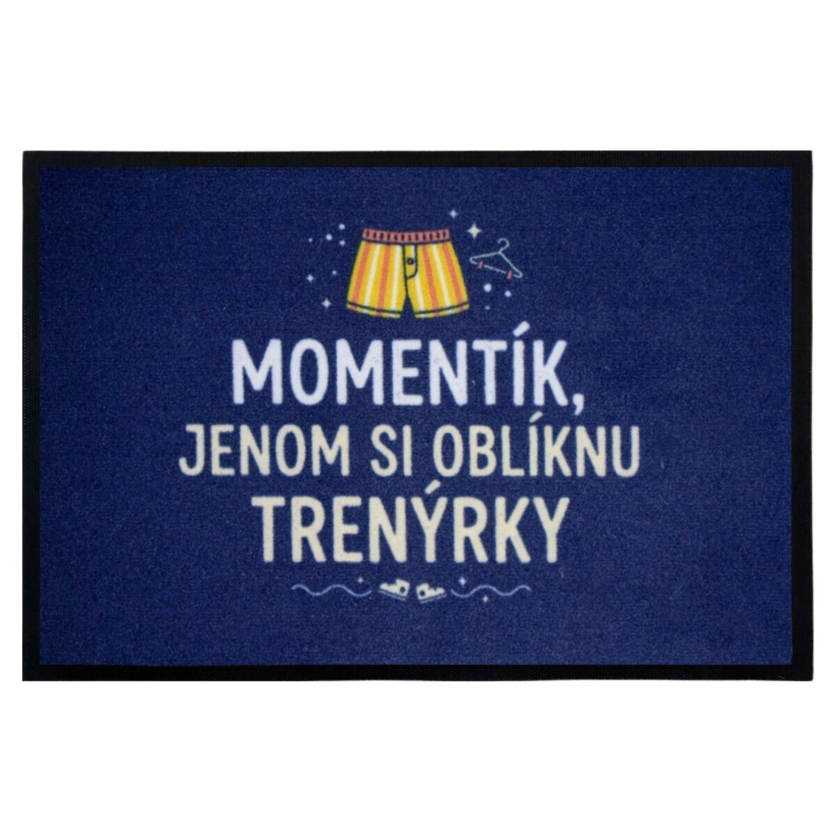Trenýrková rohožka 40x60 cm - na ven i na doma, 40x60, modrá, Mercury Flooring