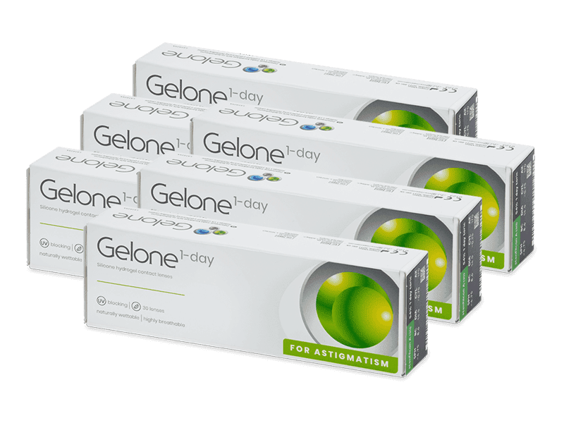Gelone 1-day for Astigmatism (180 čoček)