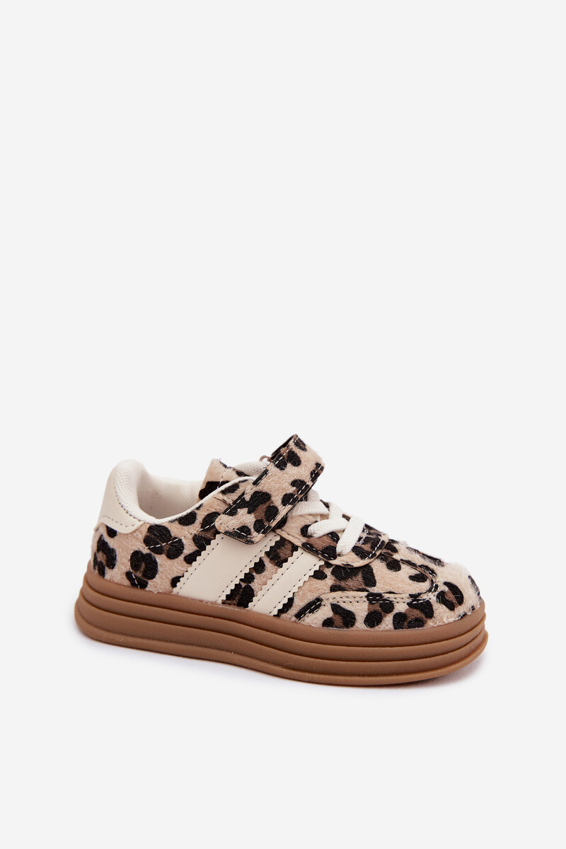 Dětské tenisky Boto s leopardím vzorem