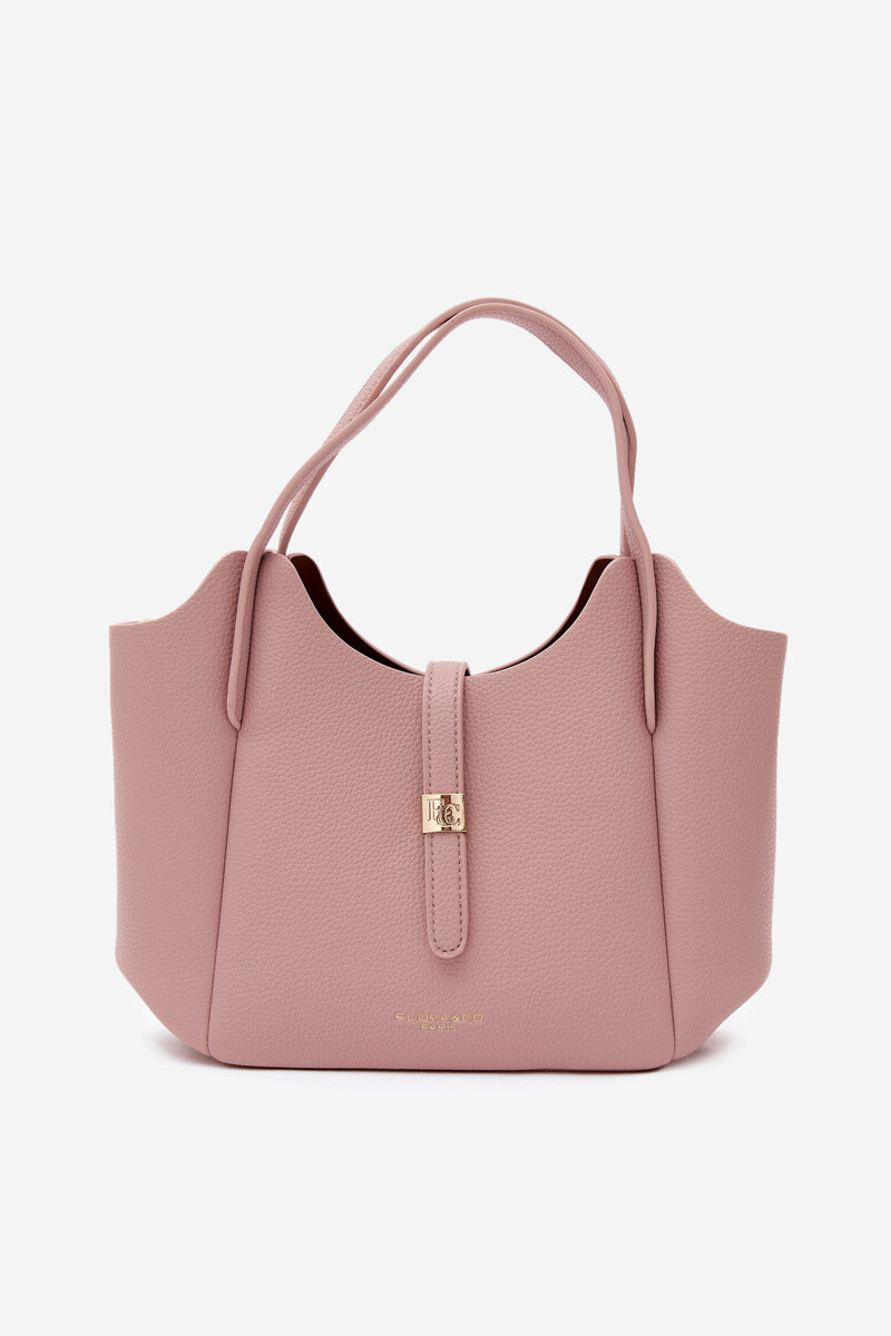 Flora&Co růžová kabelka z umělé kůže