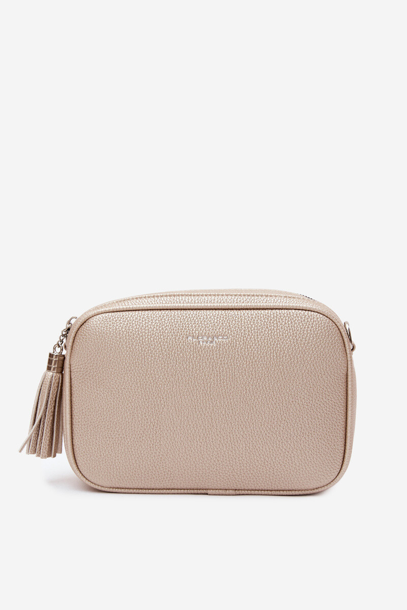 Flora&Co Dámská kabelka na rameno z koženky zlatá
