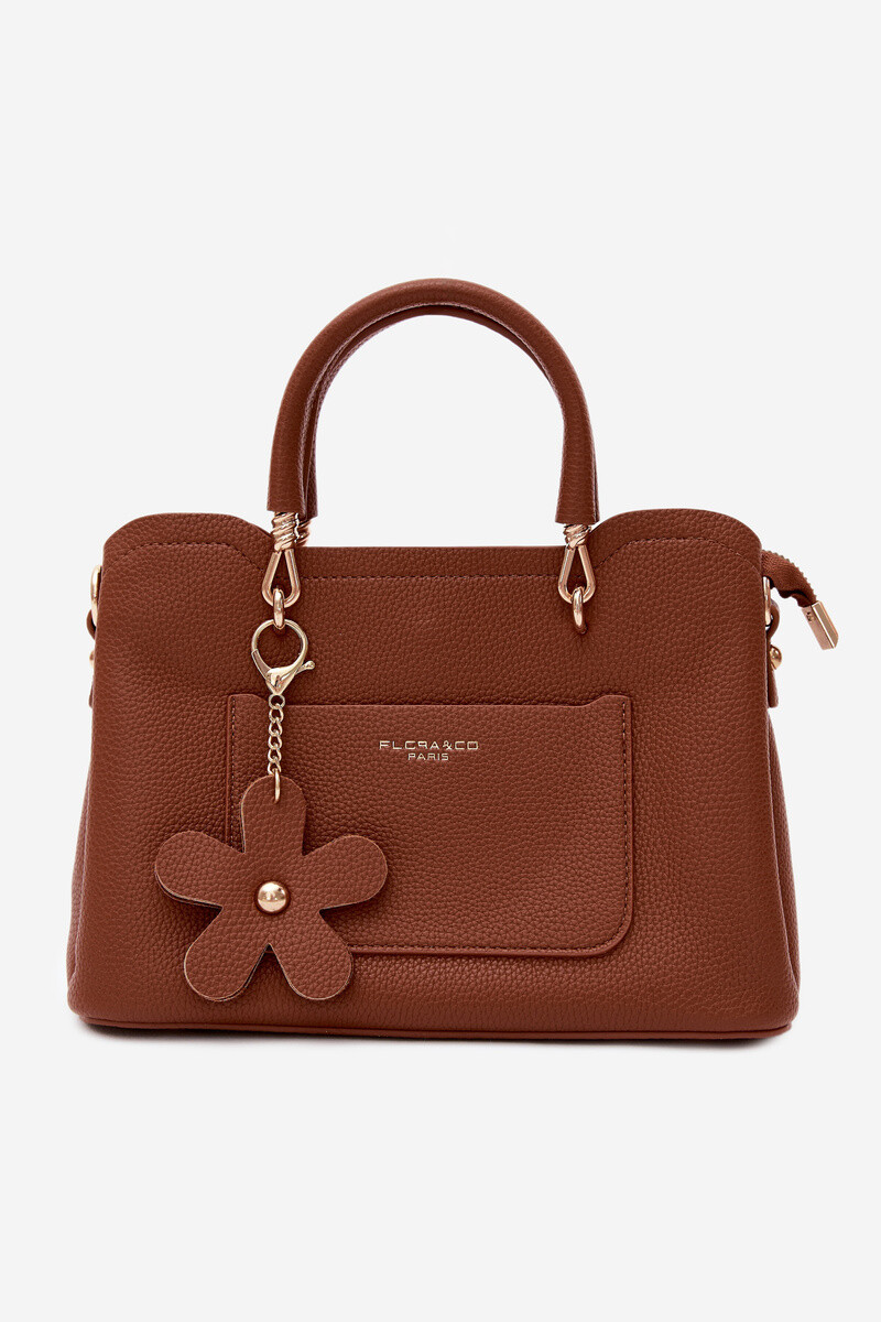 Flora&Co Taupe Noomi kabelka z imitace kůže