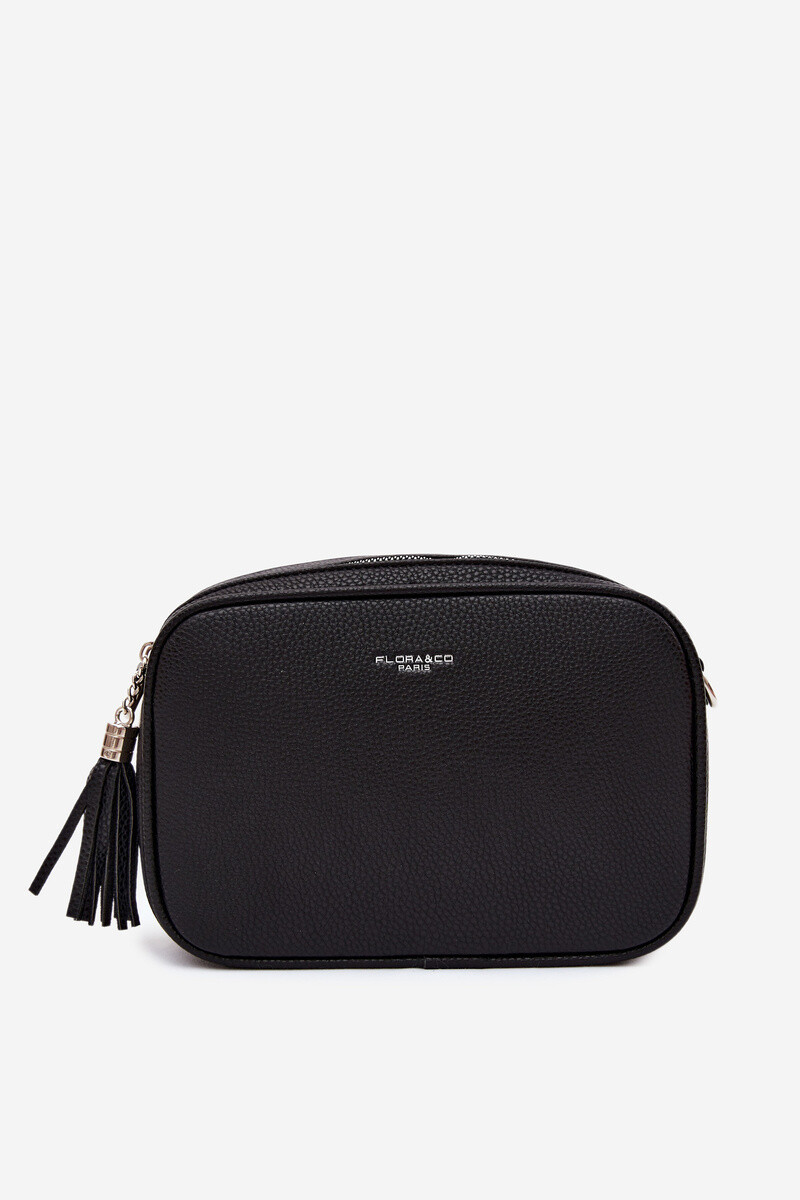 Dámská černá crossbody kabelka Flora&Co