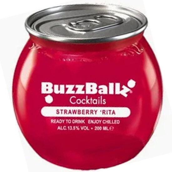 BuzzBallz Coctails Strawberry Rita 0,2 l 13,5 %