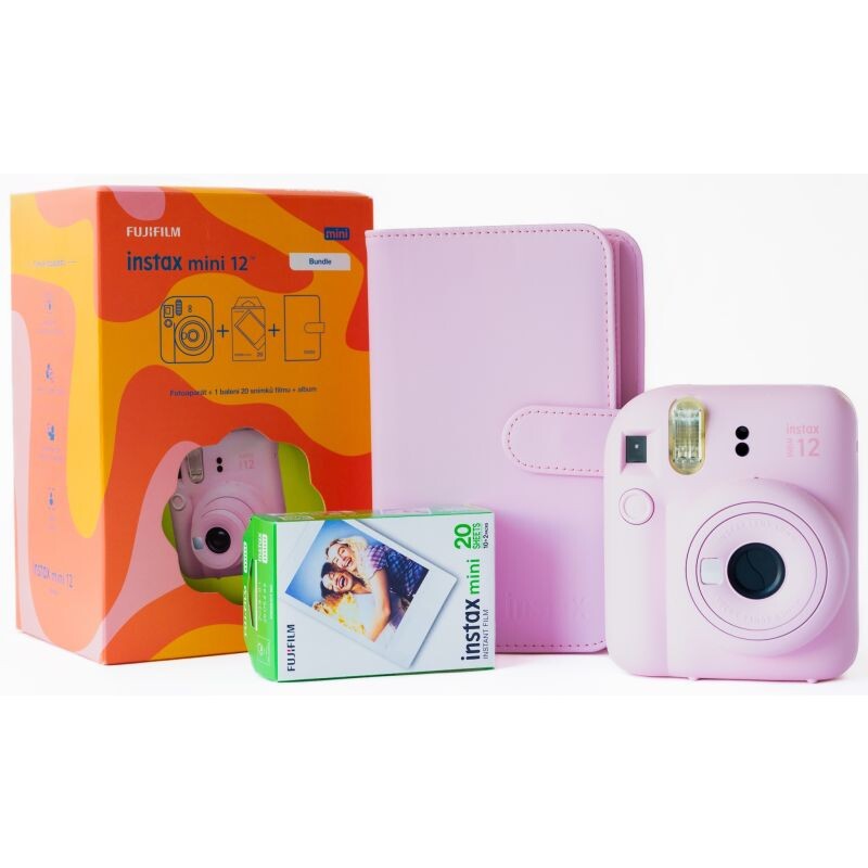 FUJIFILM instax mini 12™ album bundle - růžový