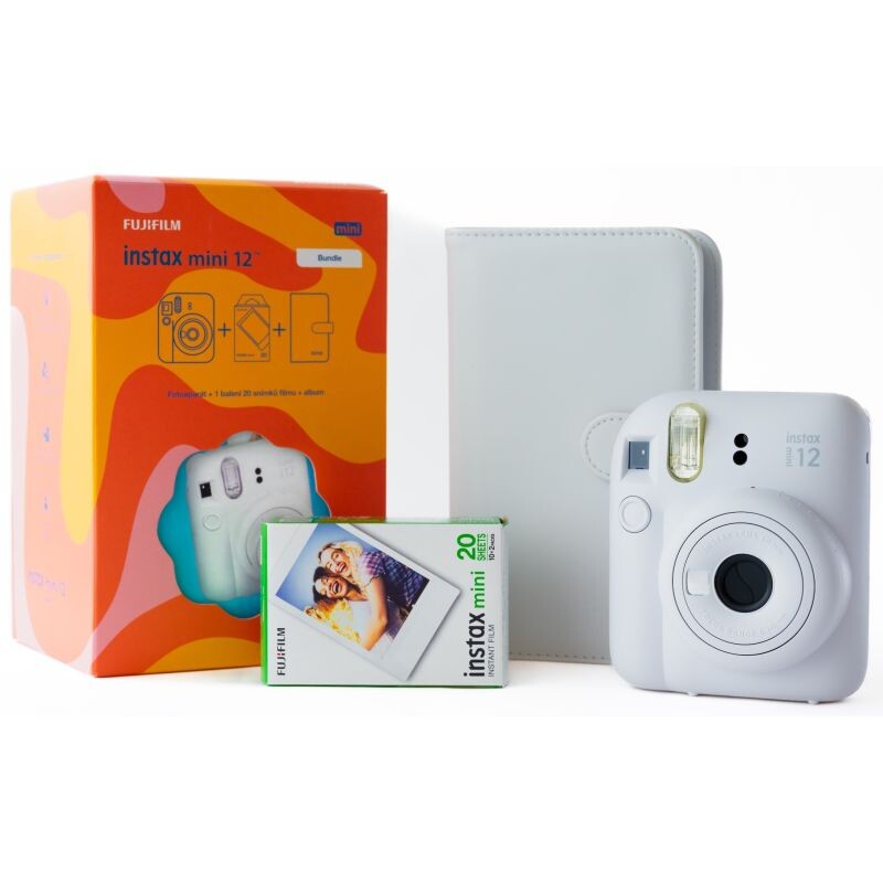 FUJIFILM instax mini 12™ album bundle - bílý