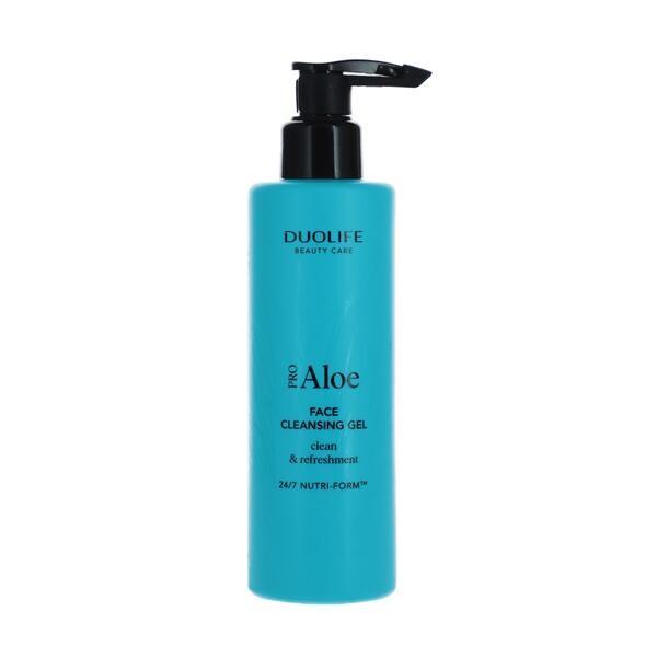 DUOLIFE Aloe face cleansing gel, 200ml