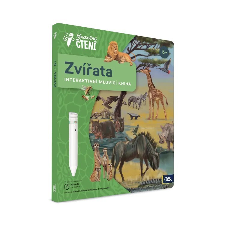 Albi Kniha Zvířata (Kouzelné čtení)