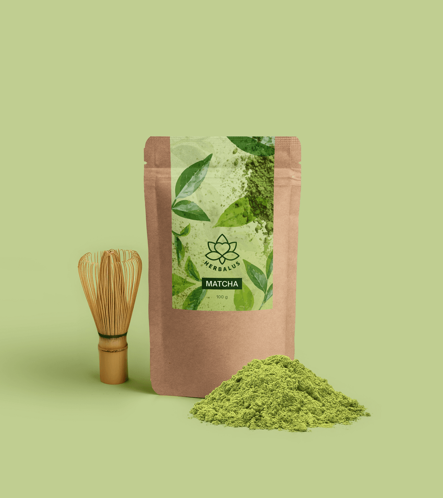 Herbalus Herbalus Organic MATCHA v prášku, 100g