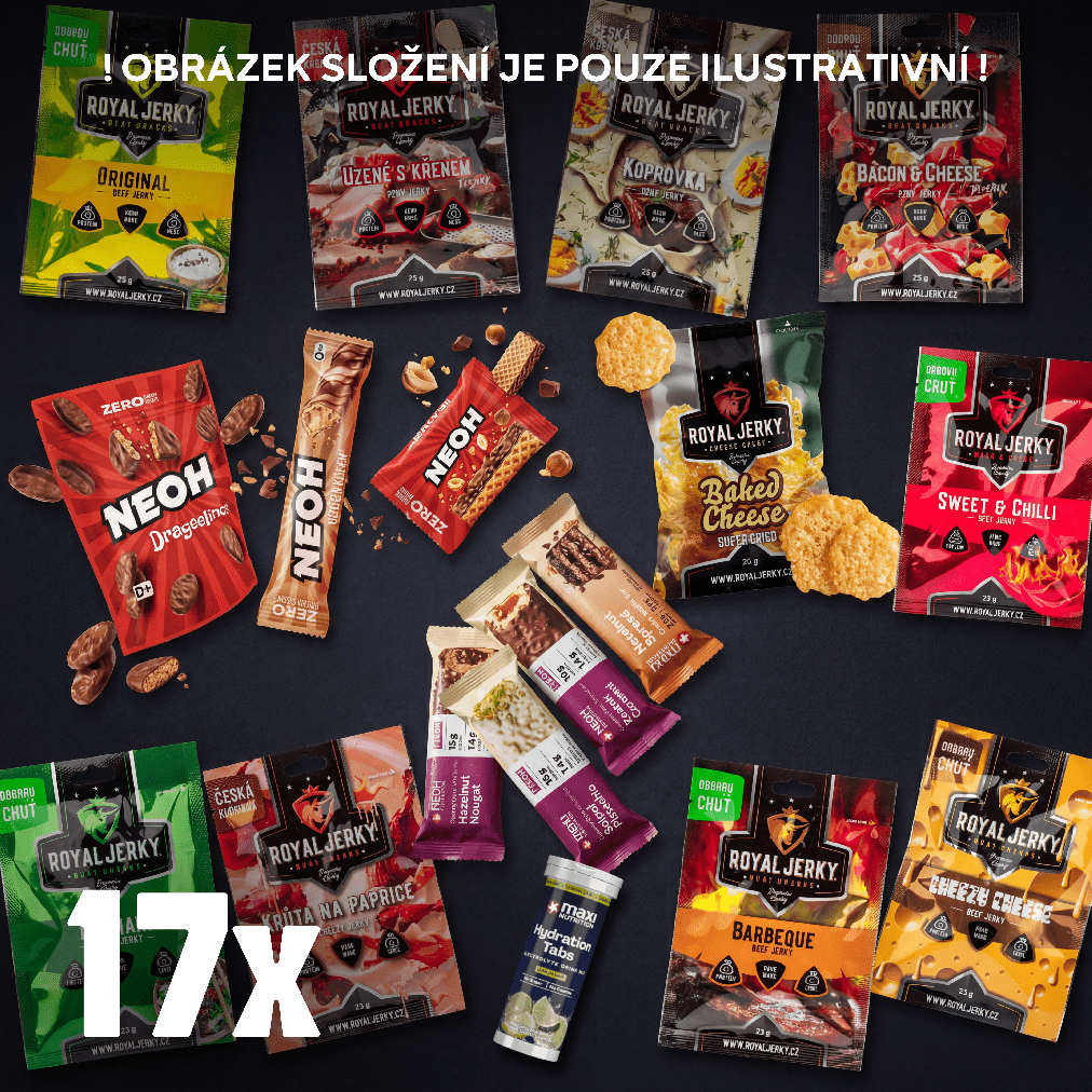 Jedu na týden (17 ks dobrot)