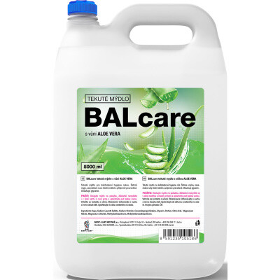 Balcare Aloe vera tekuté mýdlo 5 l