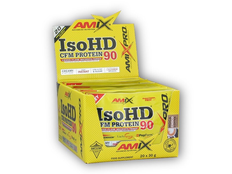 Amix Pro Series 10x IsoHD 90 CFM Protein 30g sáček - AKCE Varianta: double dutch chocolate