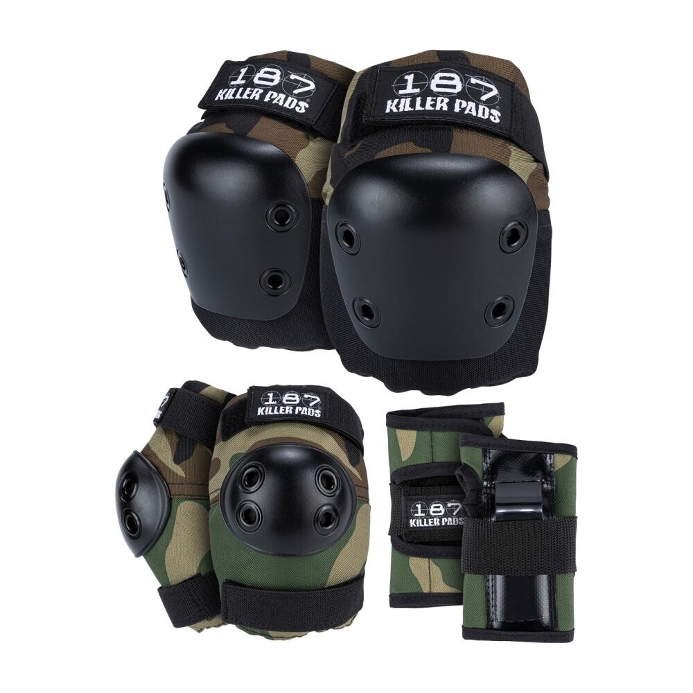 187 Killer Pads - Six Pack - Camo - Sada chráničů pro dospělé Velikost: S/M