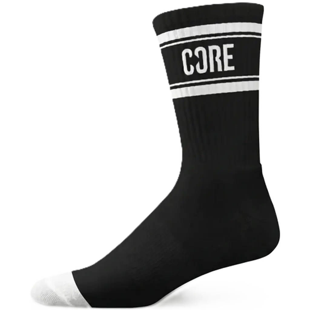 Core - Classic Performance Crew Skate Socks Black - Ponožky Velikost ponožky: 39 - 42