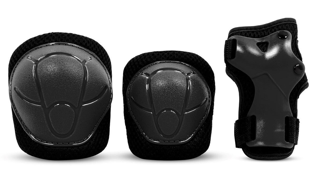 SFR - Essentials Youth Black - Dětská sada chráničů Velikost: S