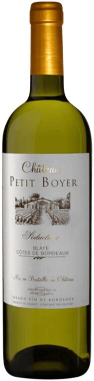 Bordeaux Blanc 2024 Chateau Petit Boyer, Blaye Cotes de Bordeaux