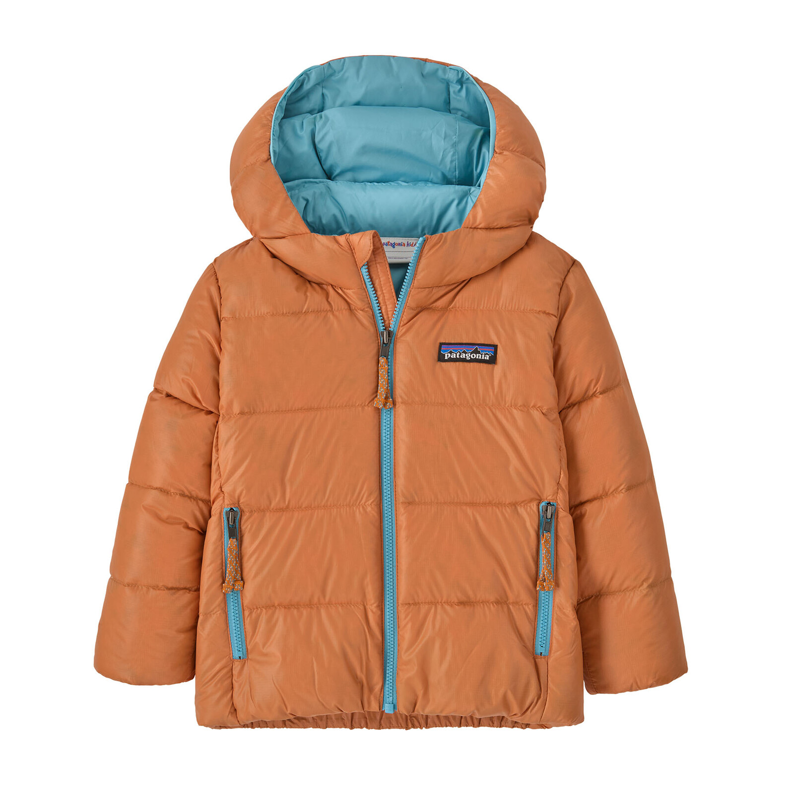 PATAGONIA Baby Hi-Loft Down Sweater Hoody, MARG (vzorek) velikost: 2 roky