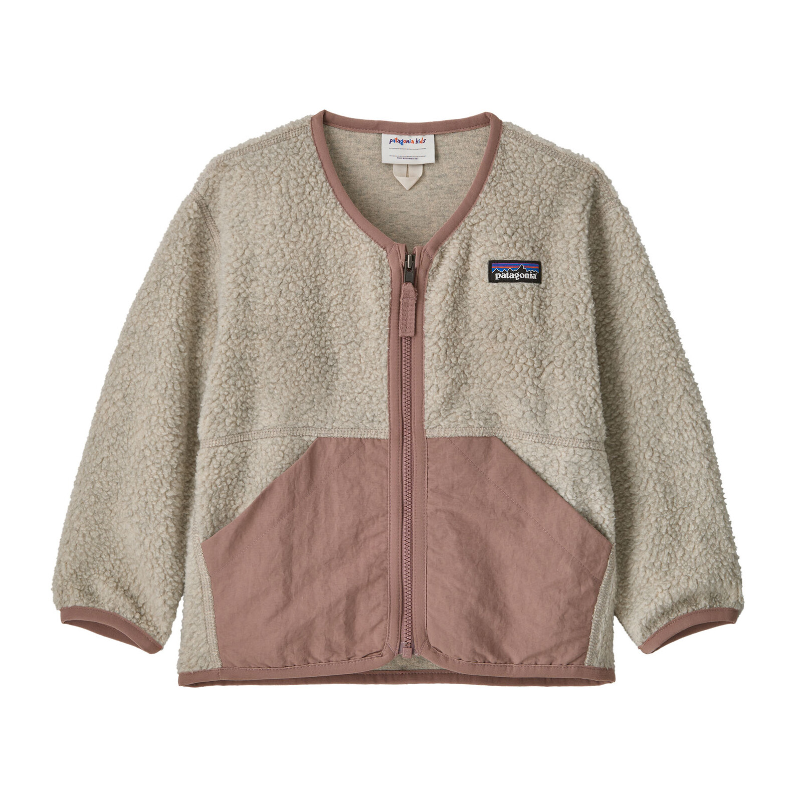 PATAGONIA Baby Shearling Jacket, NAT (vzorek) velikost: 2 roky