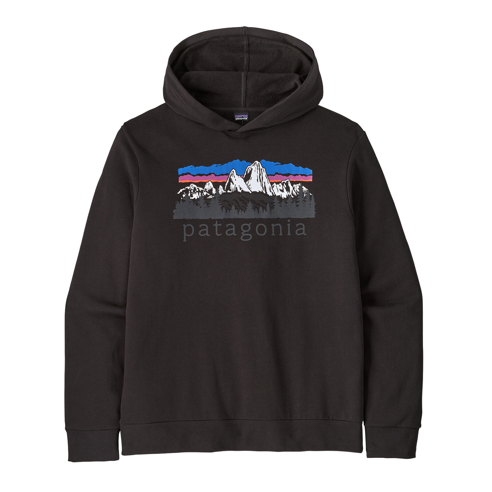 PATAGONIA M's Fitz Roy Foothils Daily Hoody, BLK (vzorek) velikost: M