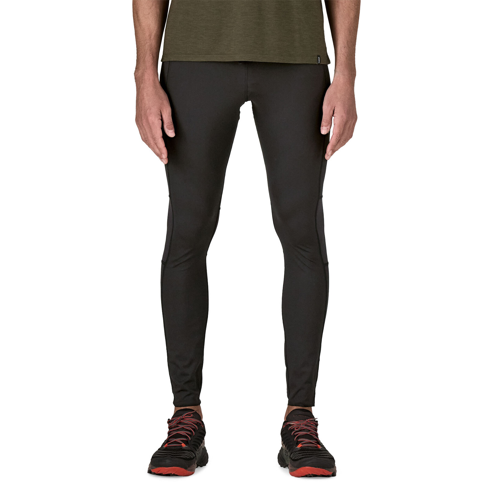PATAGONIA M's Endless Run Tights, BLK (vzorek) velikost: M