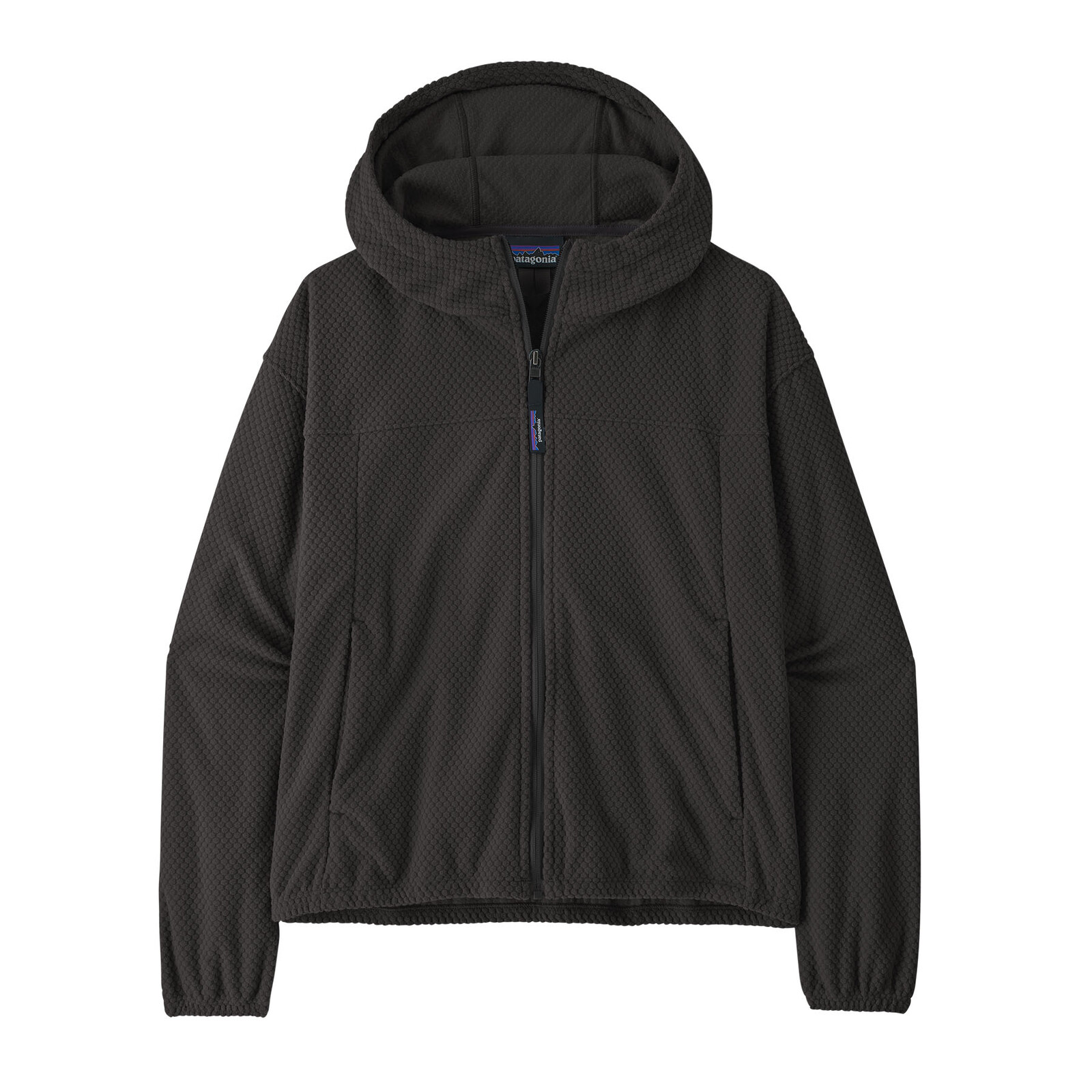 PATAGONIA W's Textured Fleece Hoody, BLK (vzorek) velikost: S