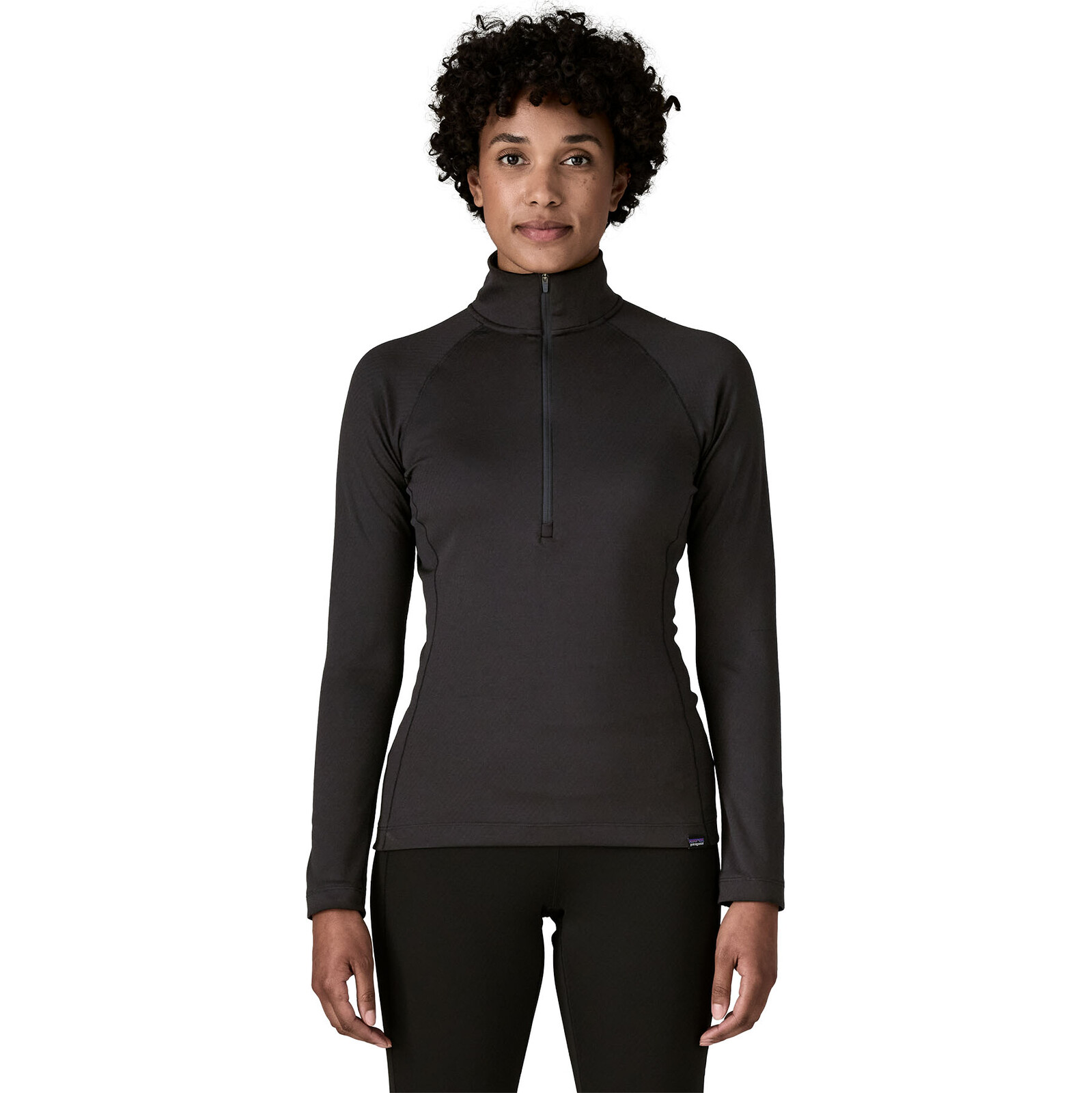 PATAGONIA W's Cap MW Zip Neck, BLK (vzorek) velikost: S