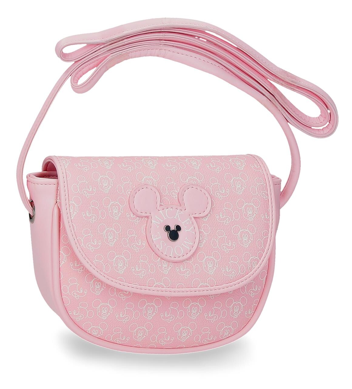 Dívčí crossbody kabelka s klopou Enso Mickey Mouse Cloudline - růžová