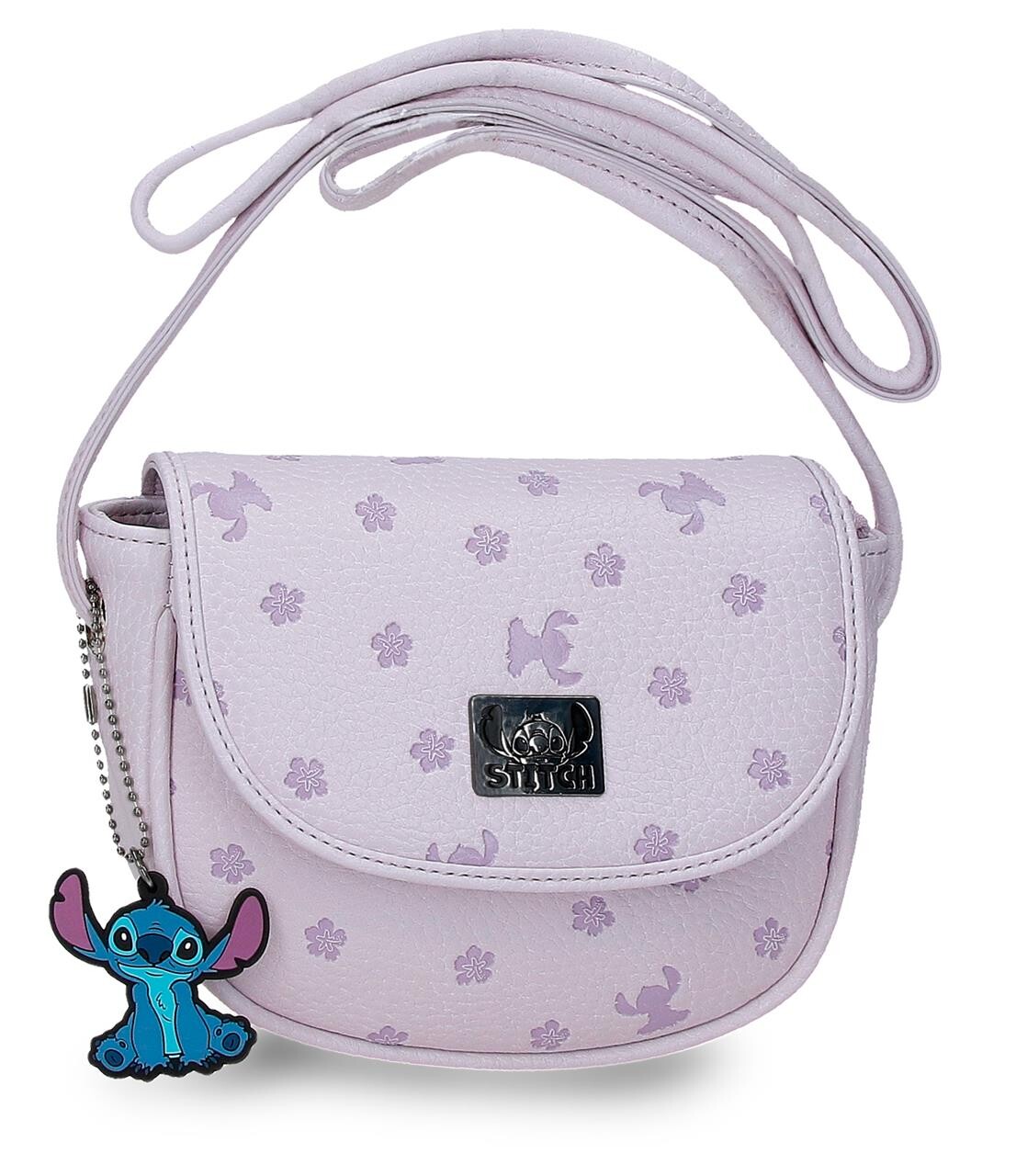 Dívčí crossbody kabelka Enso Stitch Bloom - fialová