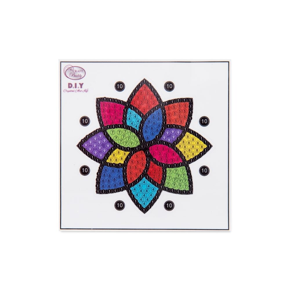 Diamantové malování samolepka mandala - 1 ks