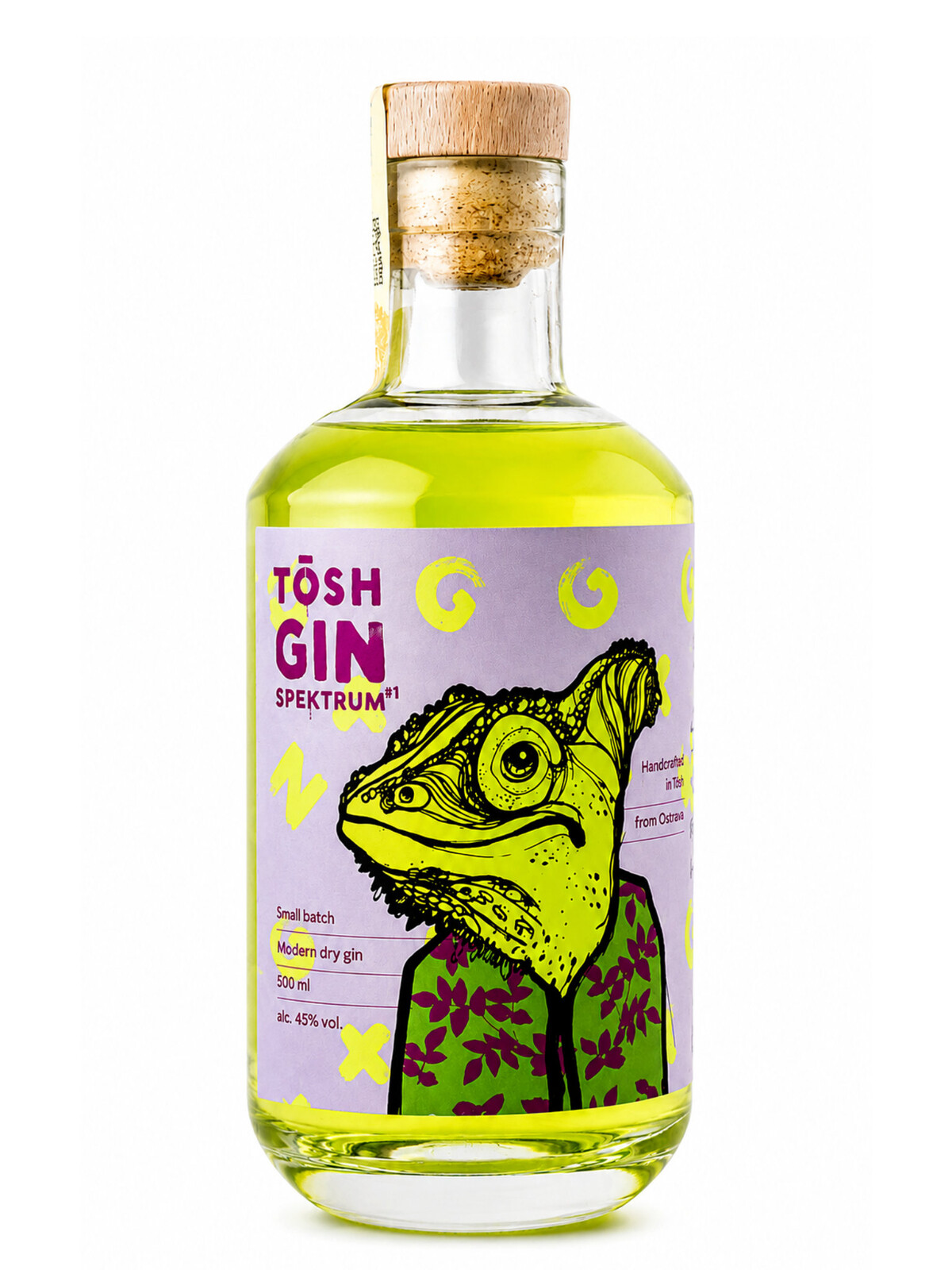TŌSH Distillery Olomouc TŌSH Gin SPEKTRUM #1 45% 0,5l