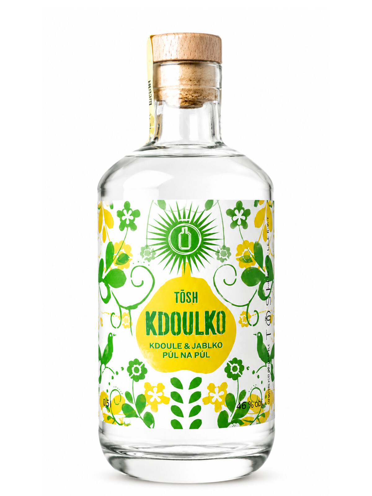TŌSH Distillery Olomouc TŌSH Kdoulko - Kdoule a jablko 46% 0,5l