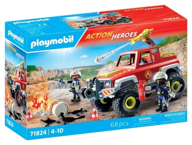 Playmobil Hasičské terénní auto