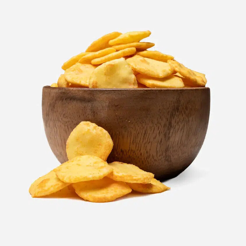 GRIZLY Kukuřičné krekry se sýrovou příchutí 250 g