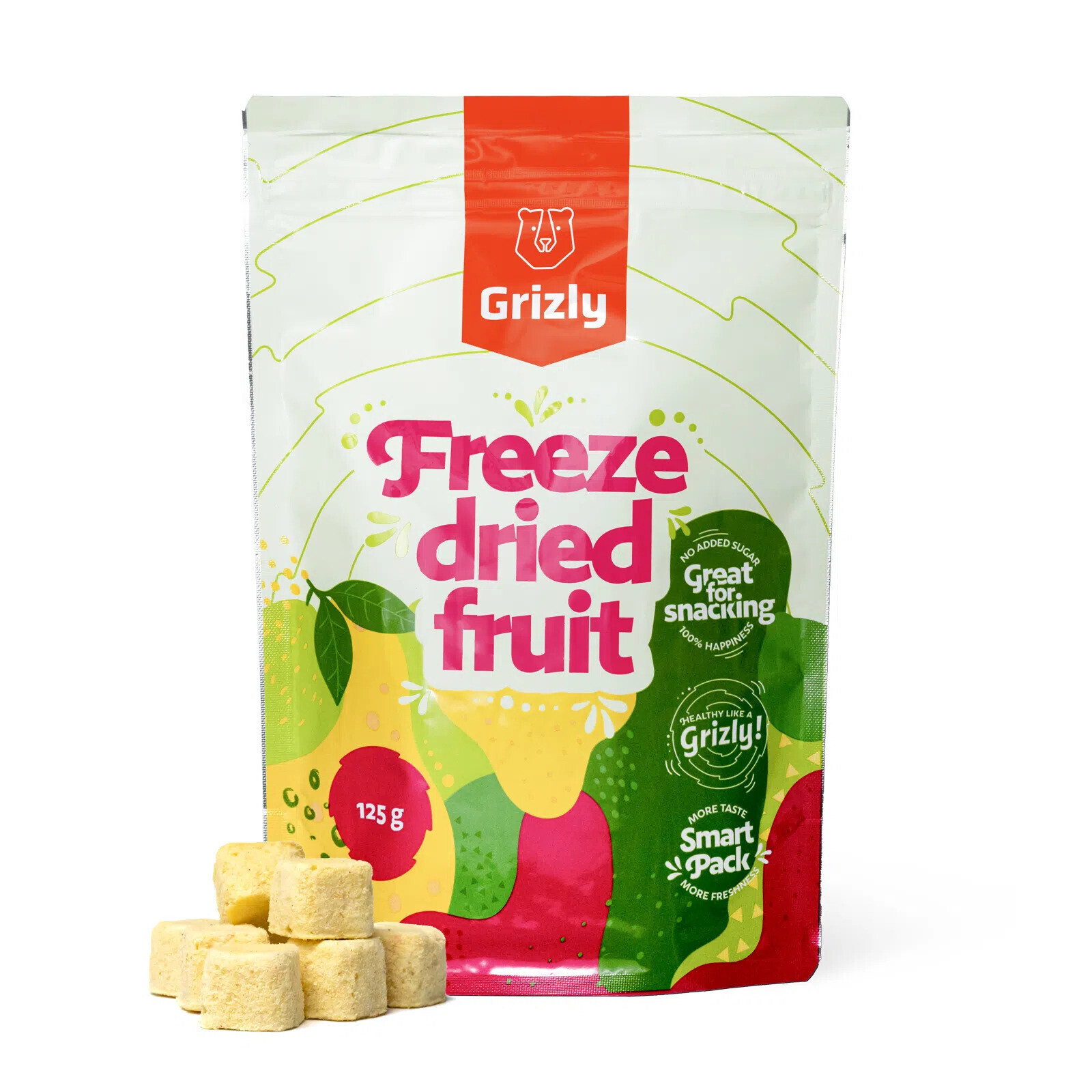 GRIZLY LYO kokosové kostky mango s mrkví 125 g