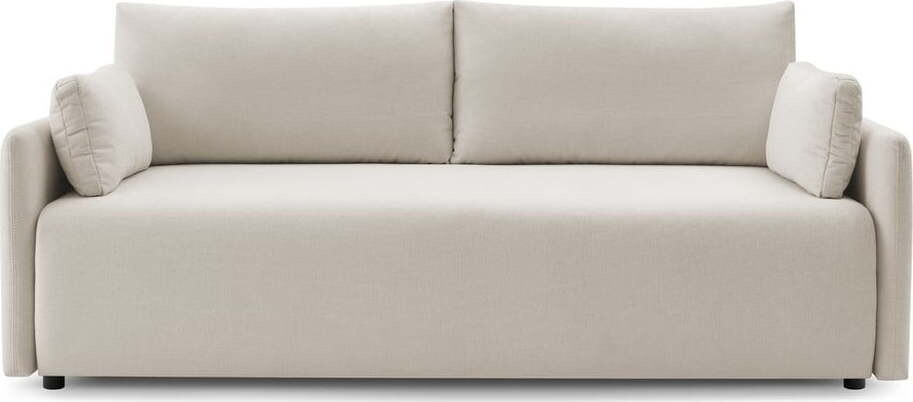 Béžová rozkládací/s úložným prostorem pohovka 211 cm Marcel - II. jakost – Bobochic Paris