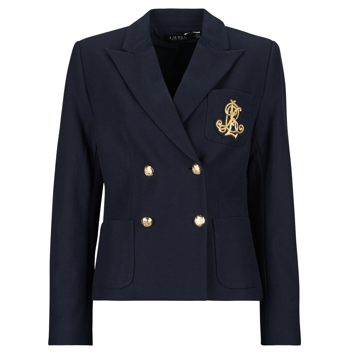 Lauren Ralph Lauren  KNIT BLAZER SPORT COAT  Tmavě modrá