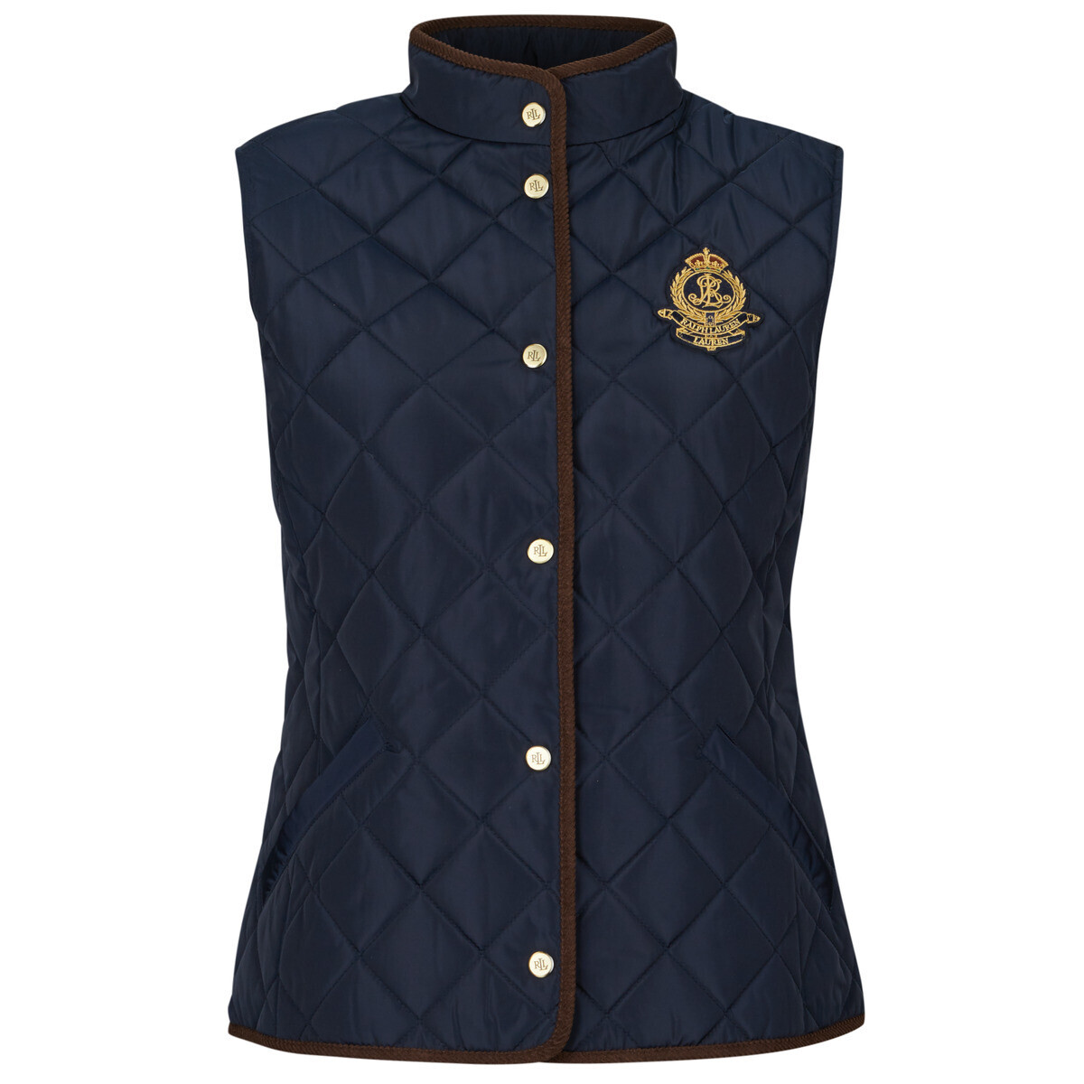 Lauren Ralph Lauren  QLT VS W CR INSULATED VEST  Tmavě modrá
