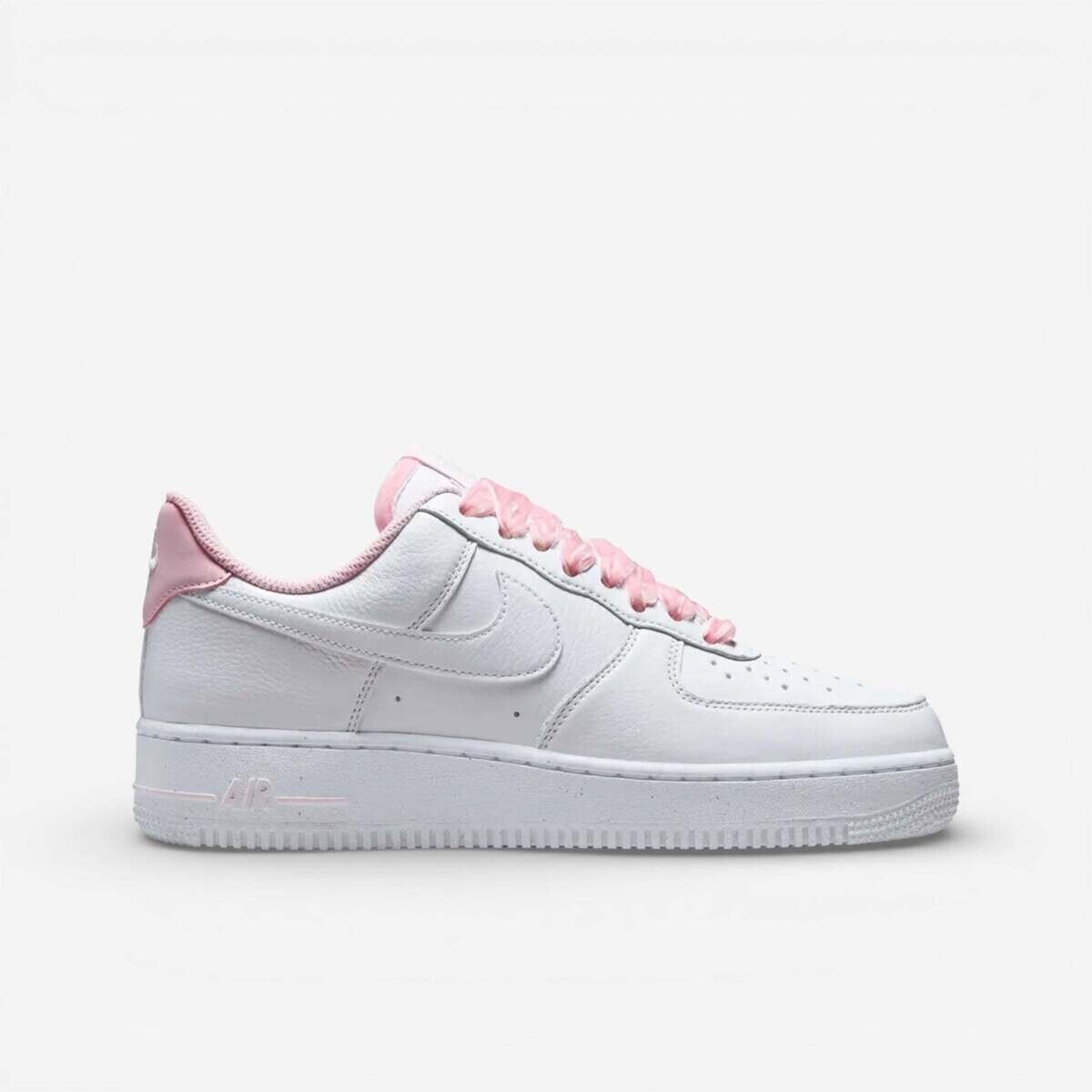 Nike  Air Force 1 Low Pink Foam Ribbon Laces (Women's)  Růžová