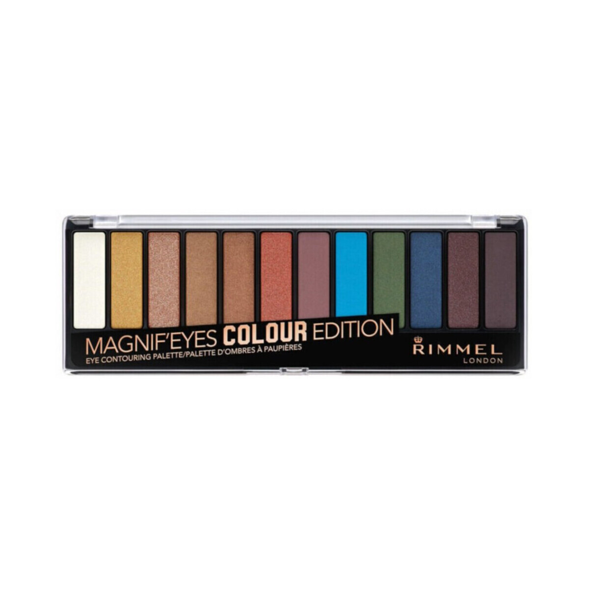 Rimmel London  Magnif'Eyes Eyeshadow Palette - 004 Colour Edition  Růžová