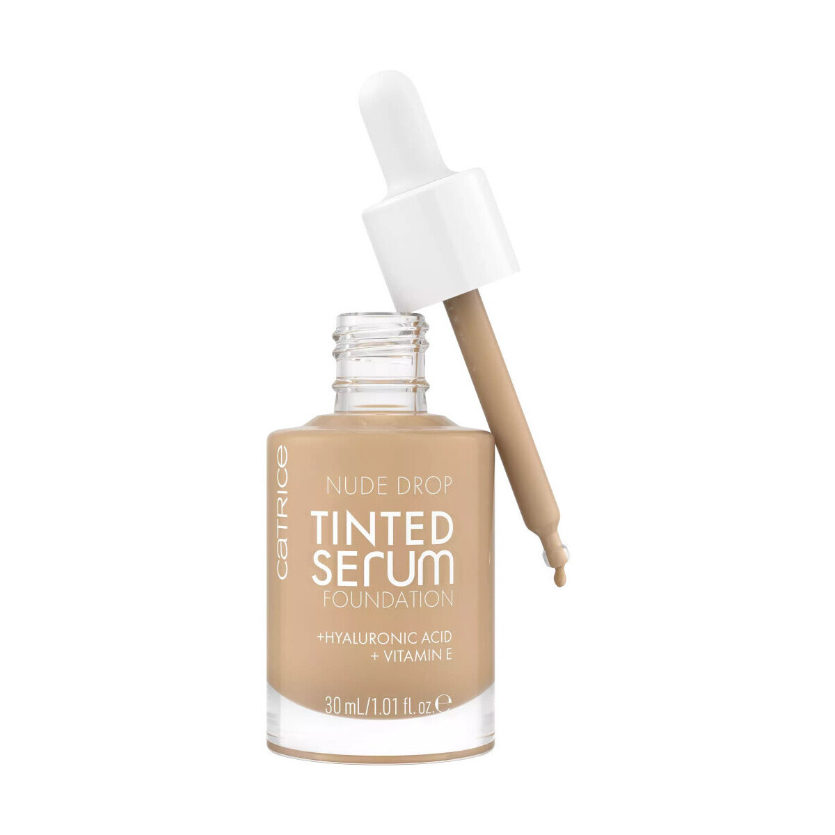 Catrice  Nude Drop Tinted Serum Foundation - 030C  Hnědá