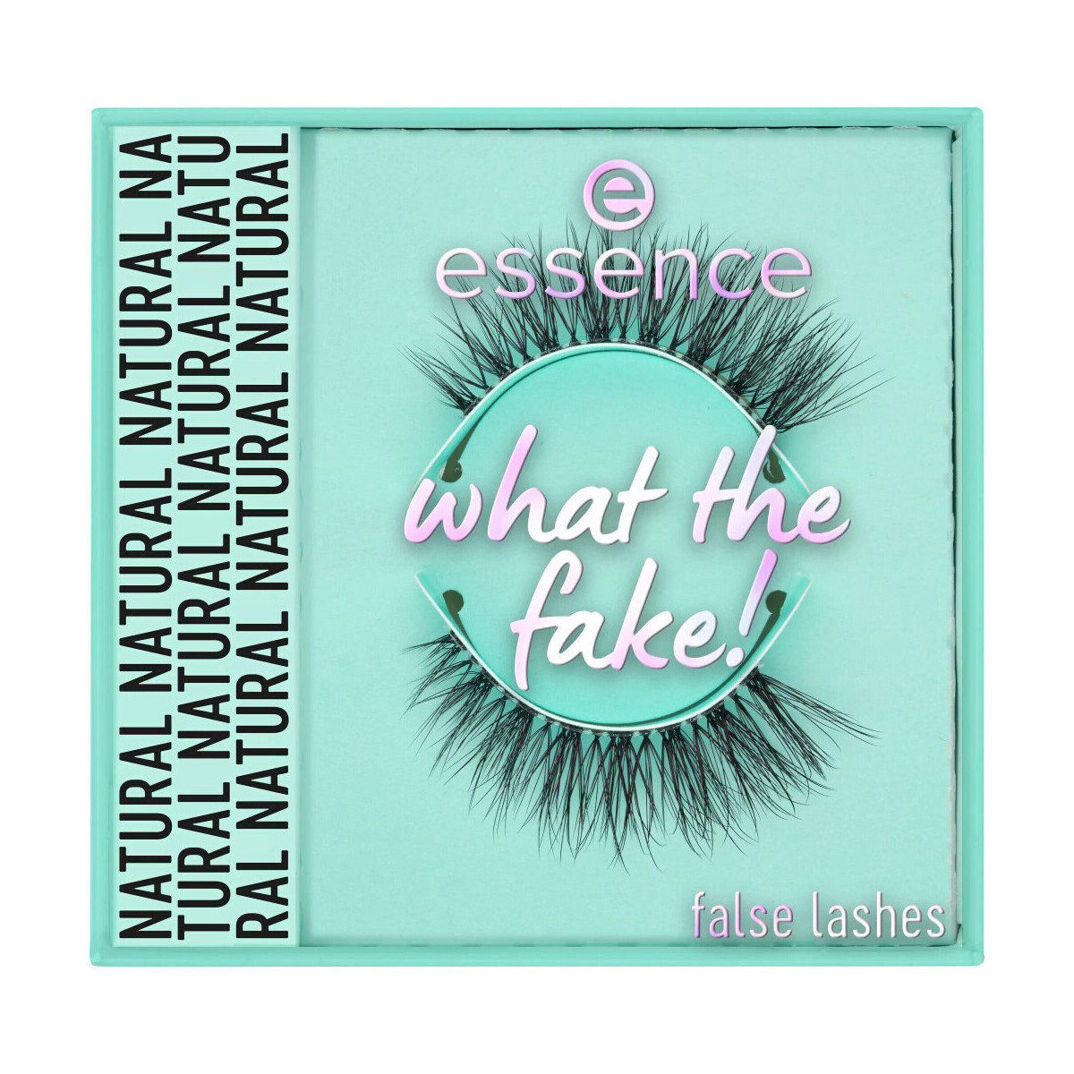 Essence  False Lashes What The Fake! - 03 Natural  Bílá