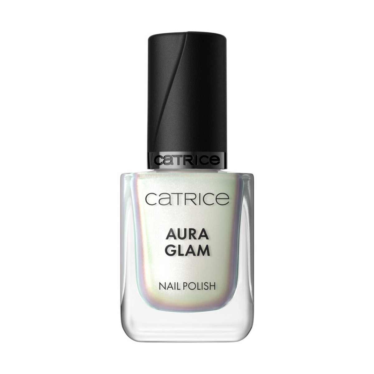 Catrice  Aura Glam Nail Polish - 010 Glacier Glow  Bílá