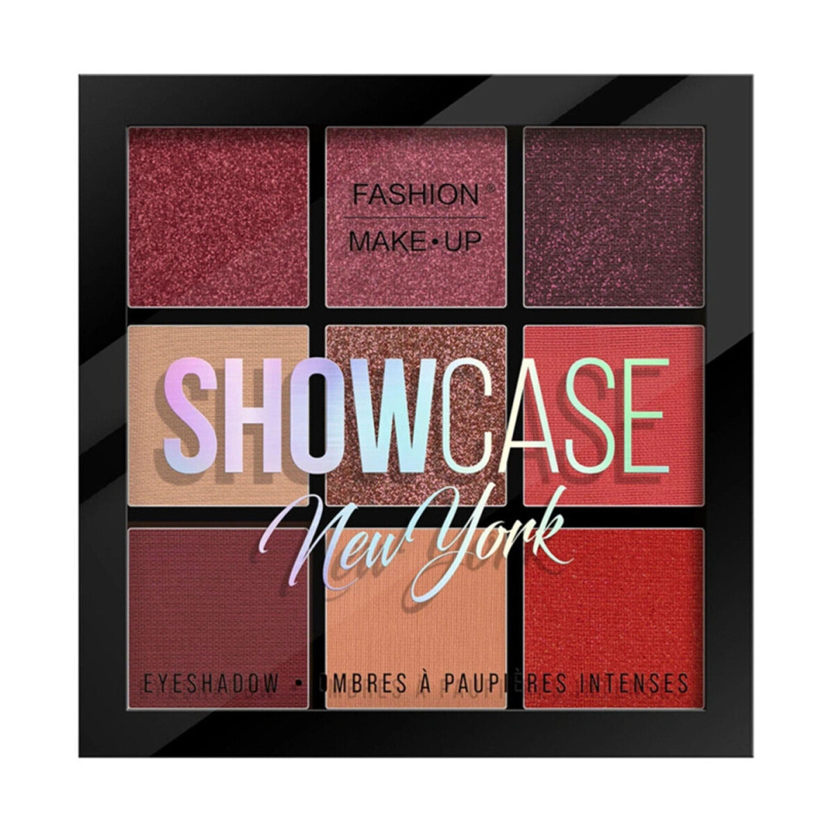 Fashion Make Up  Eyeshadow Palette Showcase - 01 New York  Hnědá