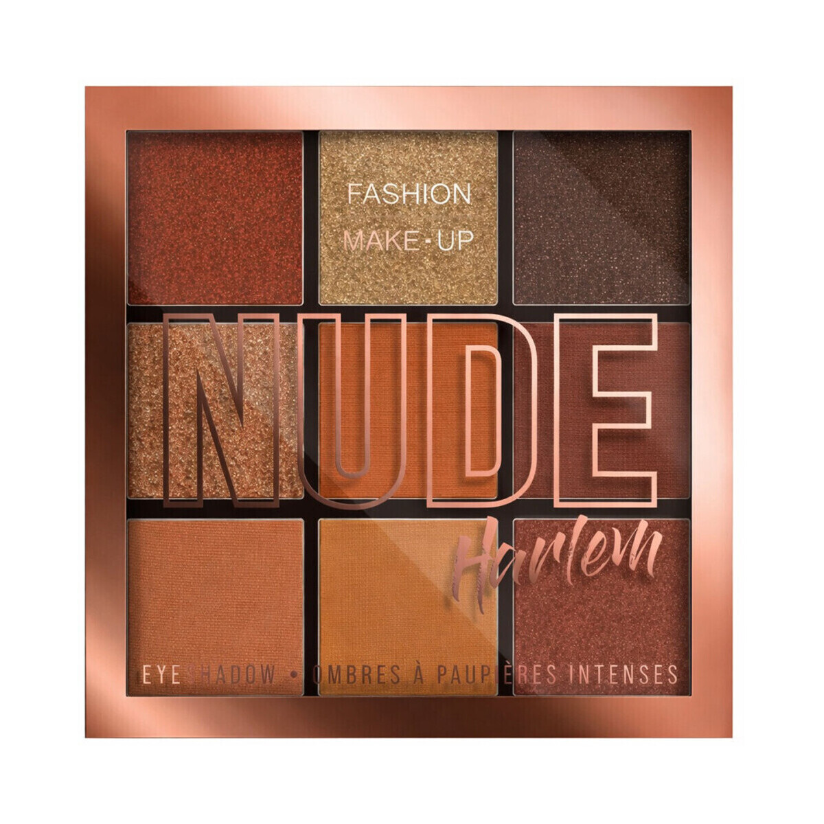 Fashion Make Up  Nude Eyeshadow Palette - 03 Harlem  Hnědá