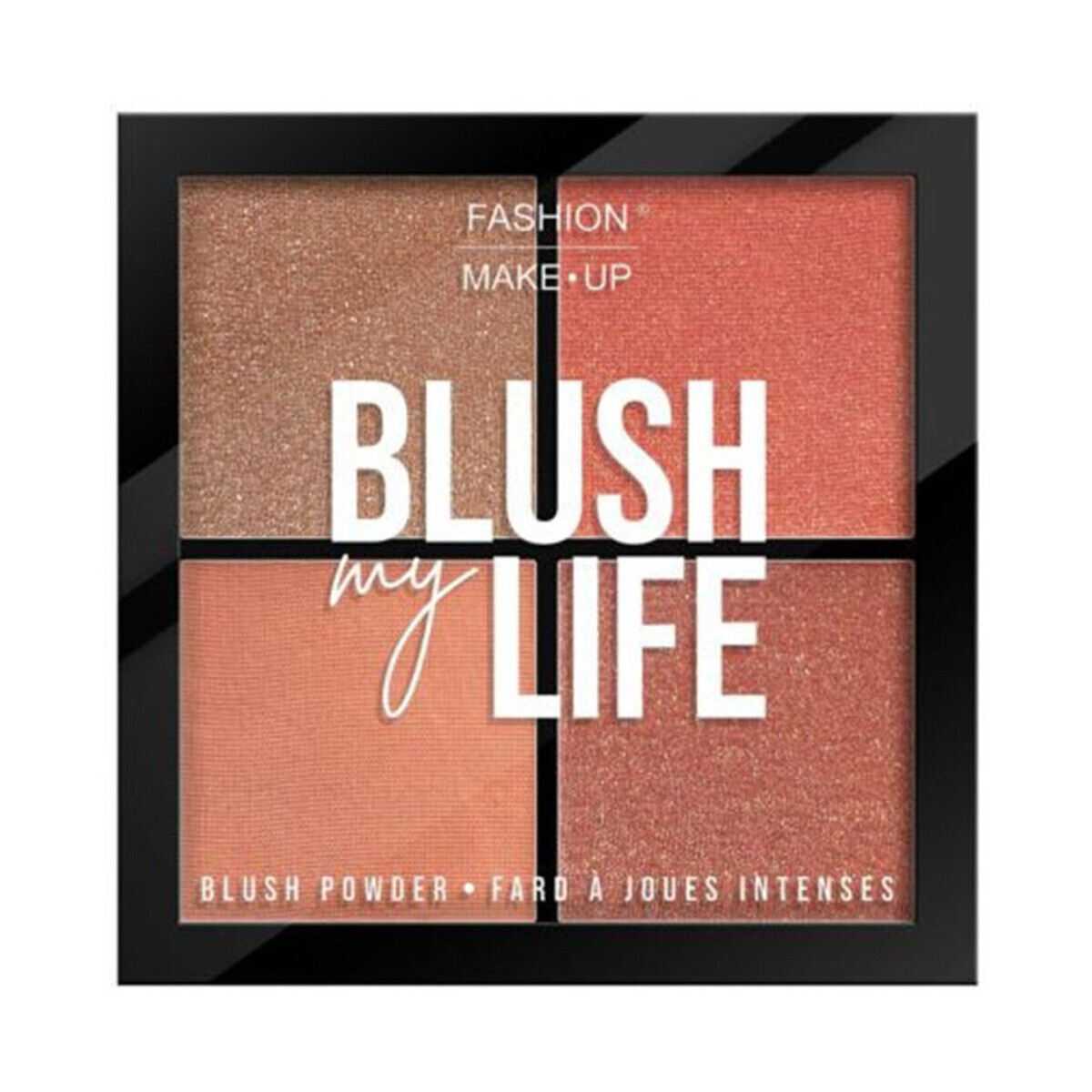 Fashion Make Up  Blush My Life Palette - 03 Rich  Hnědá