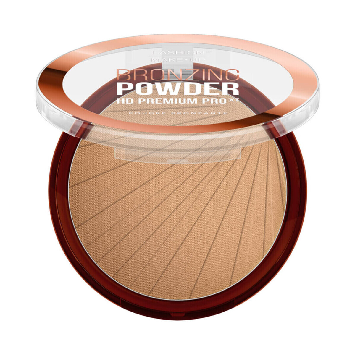 Fashion Make Up  HD Premium Pro Bronzing Powder - 02 Malibu  Hnědá