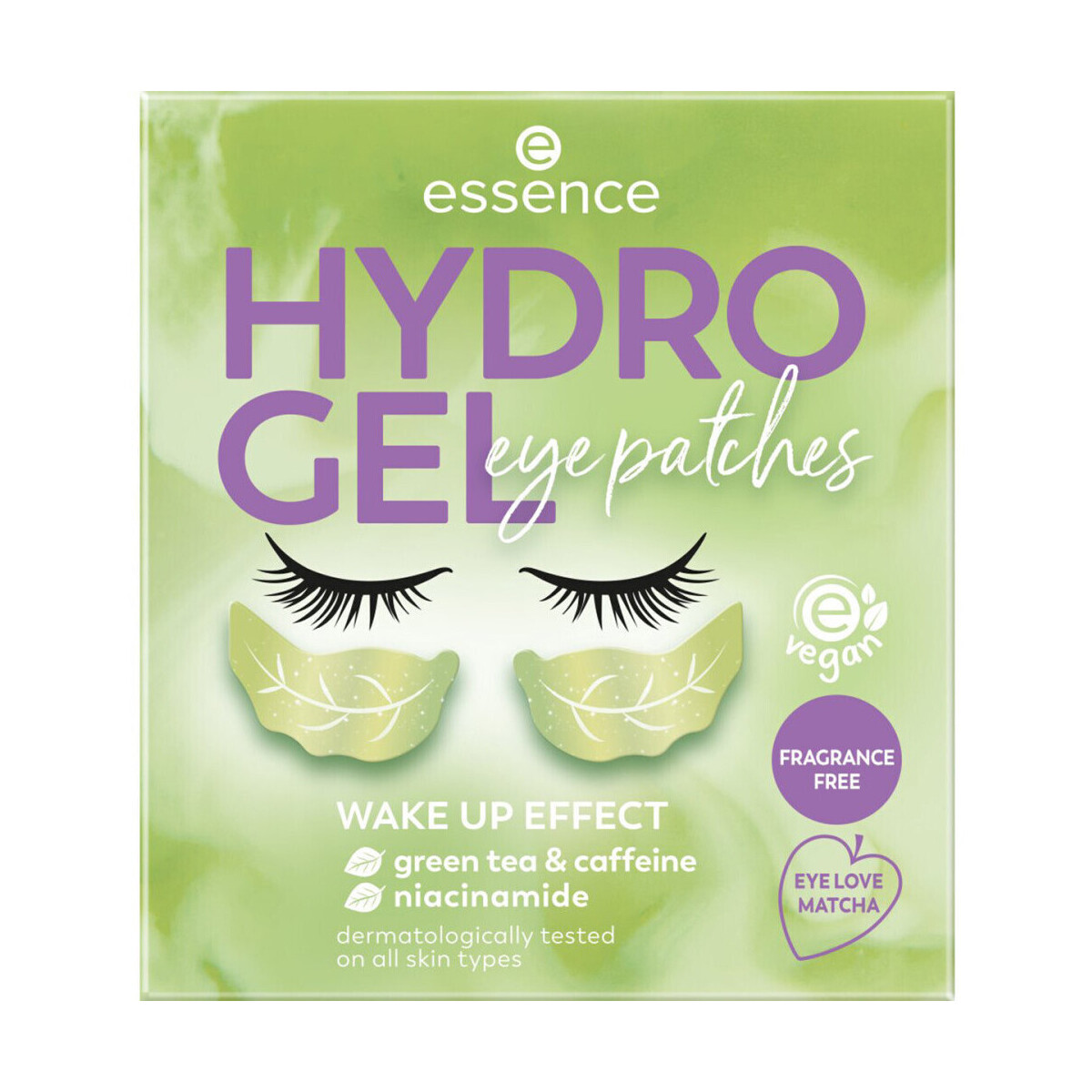 Essence  Hydro Gel Eye Patches - 05 Eye Love Matcha  Zelená