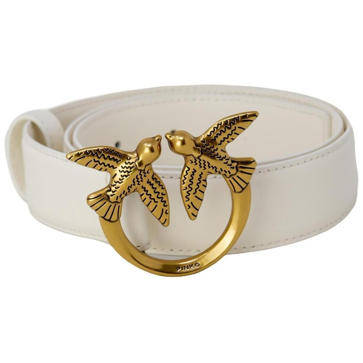 Pinko  ALTA LOVE BIRDS IN PELLE 100120 A0F1  Bílá